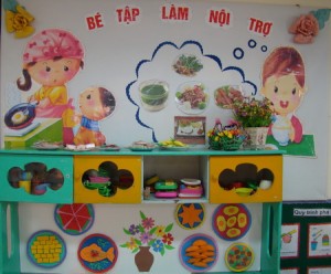 trang tri lop hoc mam non 1