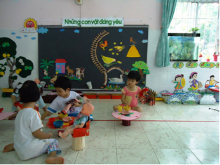 trang tri lop hoc mam non 2