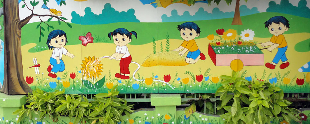 trang tri lop hoc mam non 3